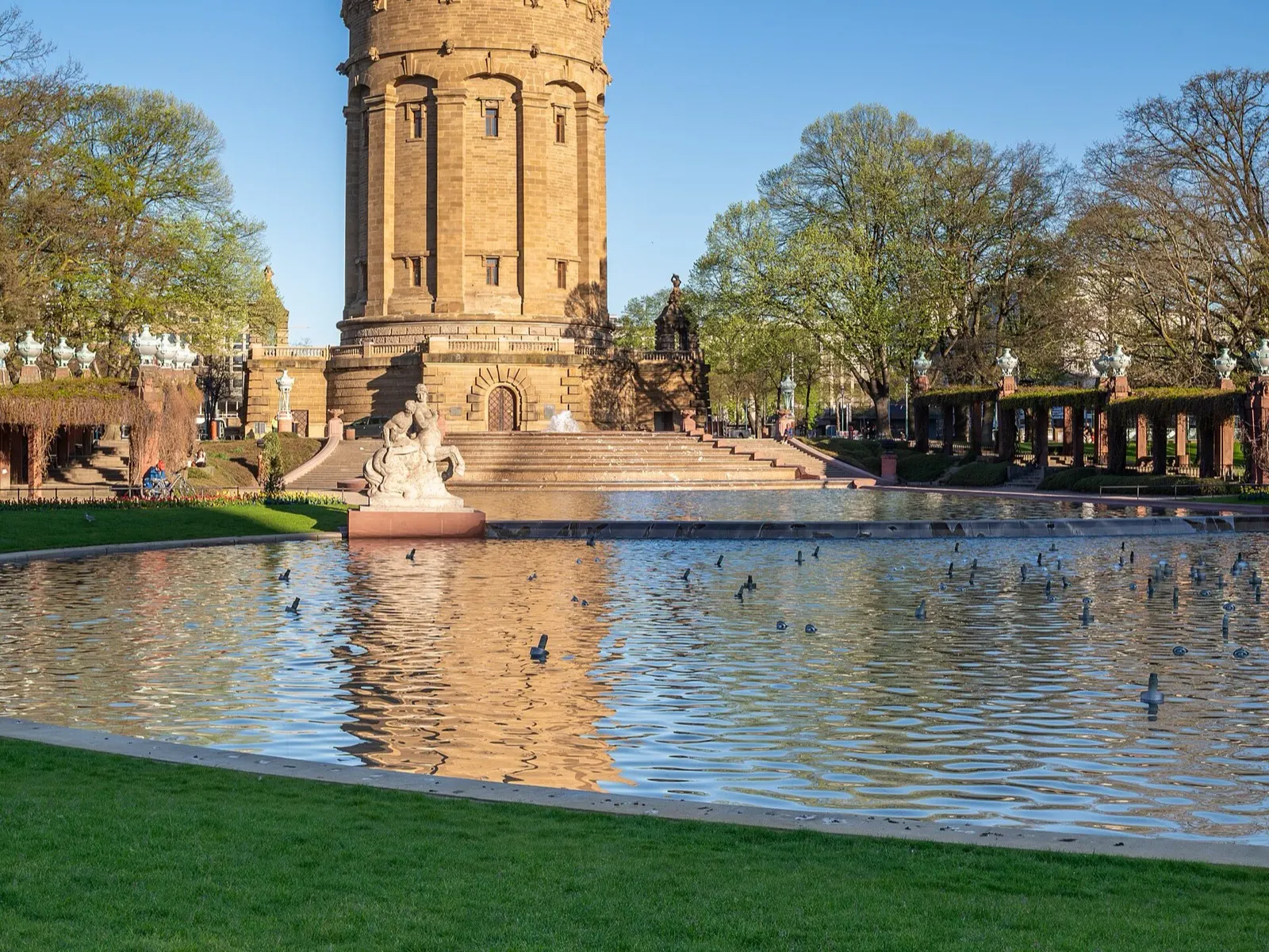 Mannheimer Wasserturm - das Wahrzeichen der Stadt